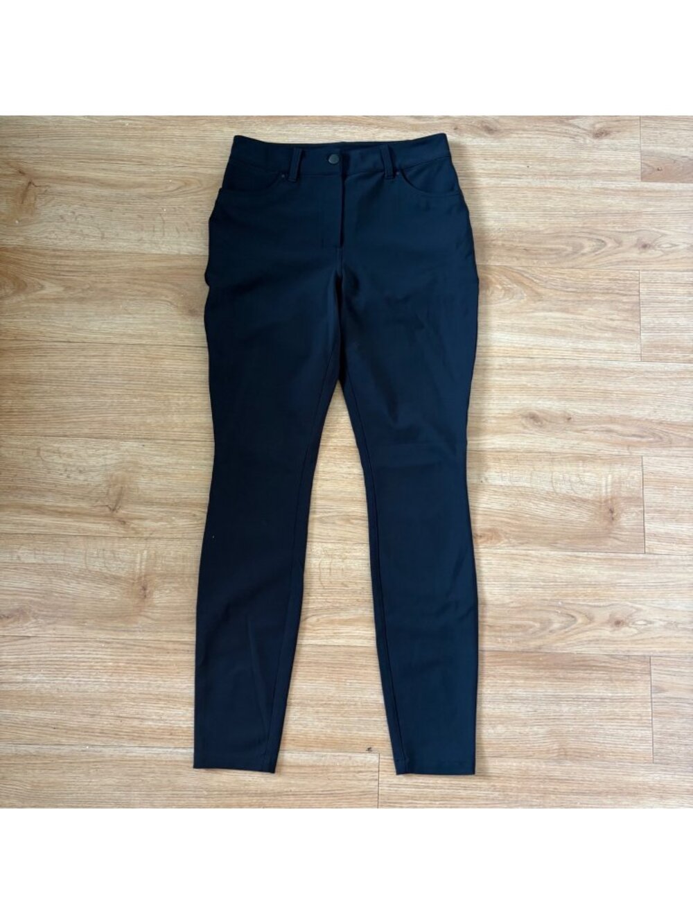 Lululemon Athletic City Sleek 5 Pocket 7/8 Pants Black Women’s Size 28